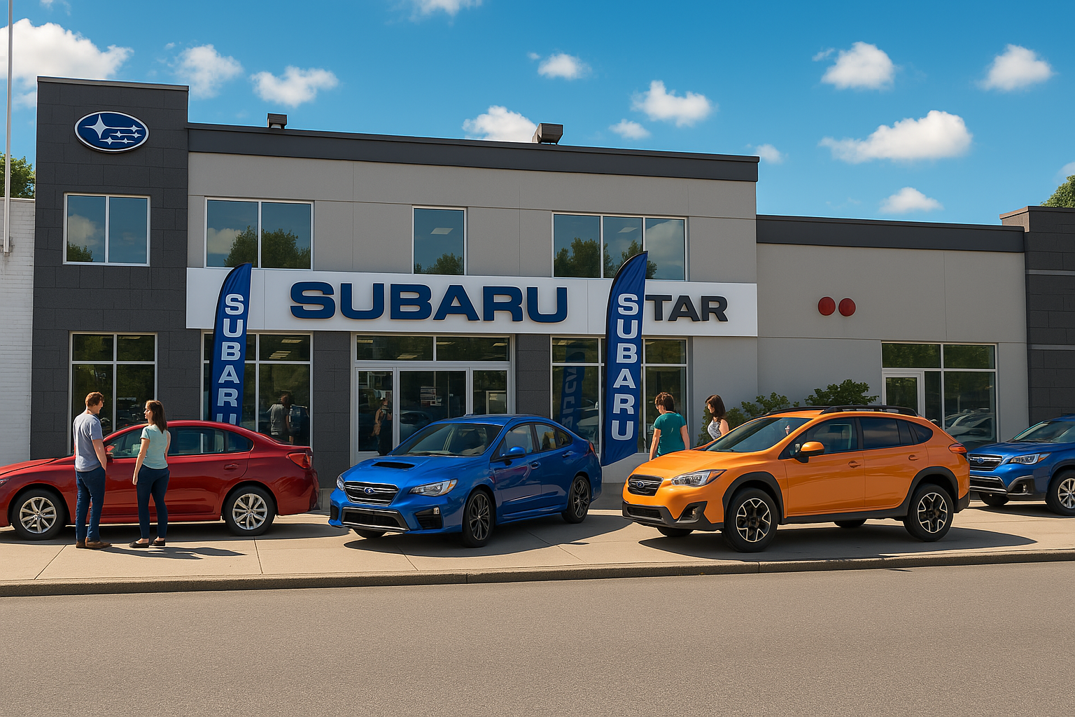 Subaru showroom